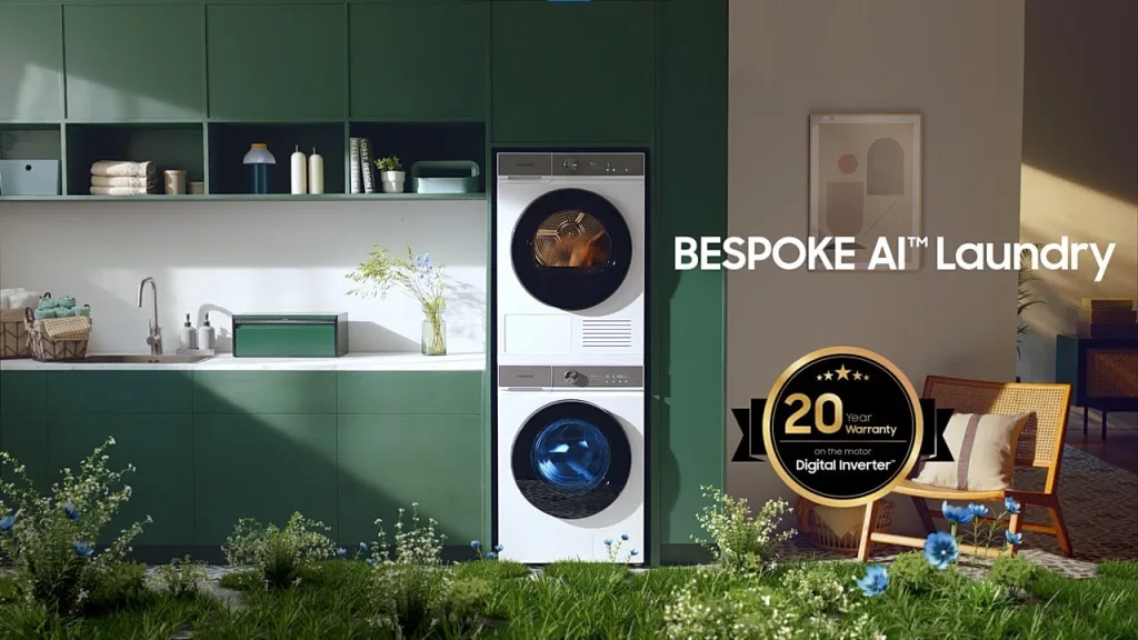 Samsung Unveils 9KG AI Washing Machines: Smart & Compact!