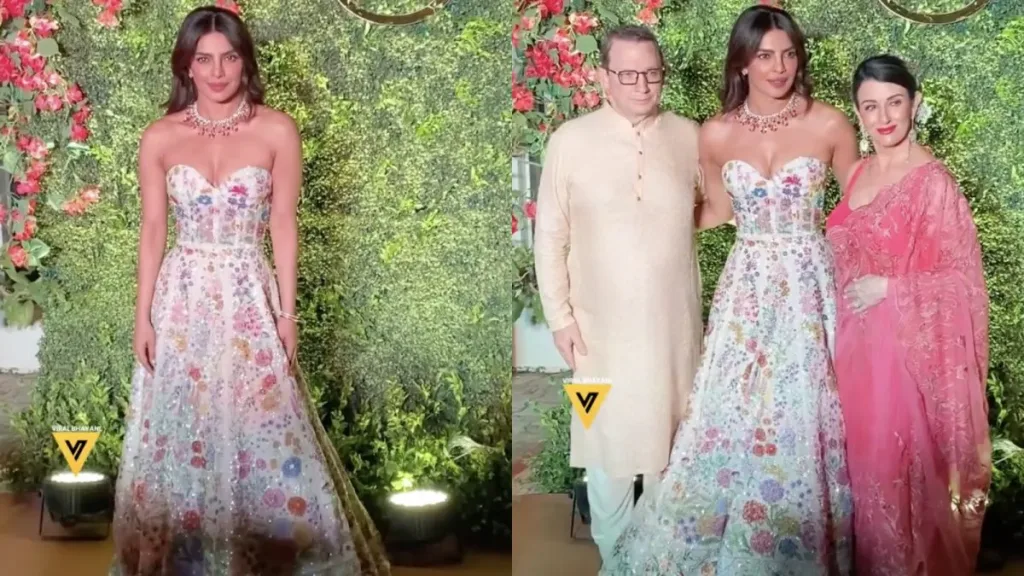 pco 1 Priyanka Chopra Princess Moment: Inside Her Show-Stopping Corset Gown at Brother’s Pre-Wedding