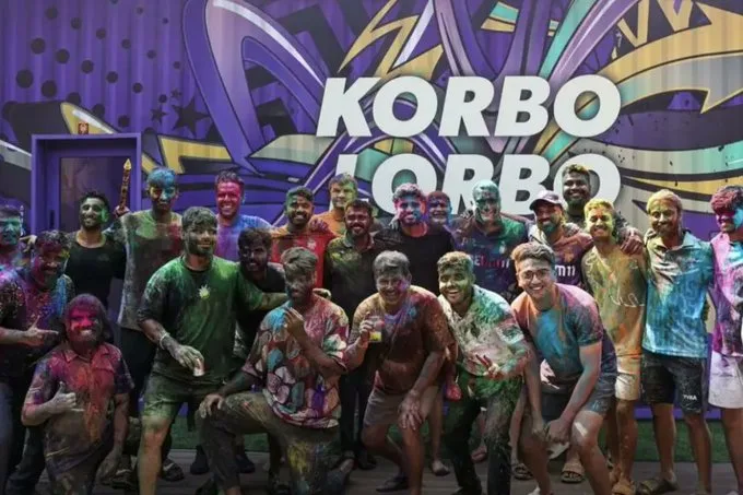 IPL 2025 Teams Celebrate Holi: Chahal, Rahane & More Photos 1 IPL 2025 Teams Celebrate Holi cv IPL 2025 Teams Celebrate Holi: Chahal, Rahane & More Photos