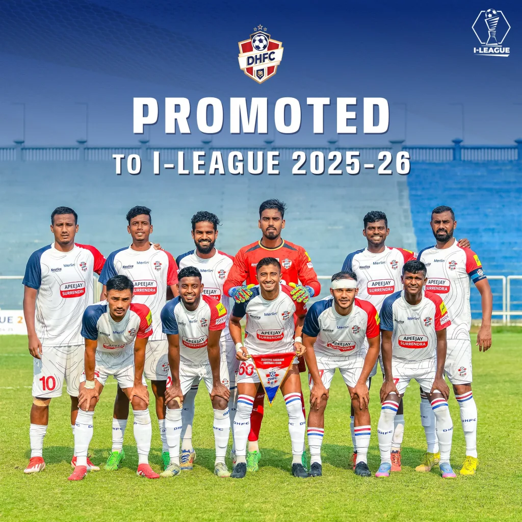 Diamond Harbour FC Remain Unbeaten and Earn Historic Promotion to I-League 2025-26 with Two Games to Spare 1 Diamond Harbour FC Diamond Harbour FC Remain Unbeaten and Earn Historic Promotion to I-League 2025-26 with Two Games to Spare
