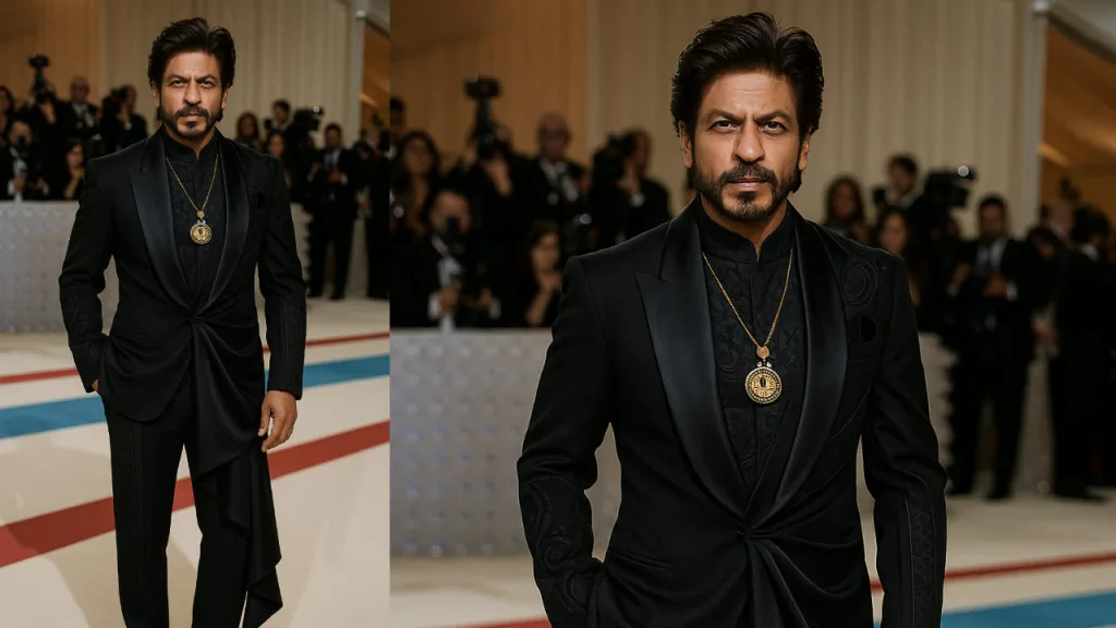 Shah Rukh Khan Met Gala 2025 Debut: Bollywood Meets High Fashion in Sabyasachi Splendor 1 Shah Rukh Khan