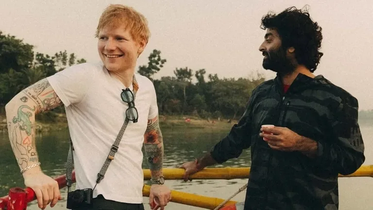 Ed Sheeran Reveals Aashiqui 2 Inspired His Collaboration with Arijit Singh: A Tale of Music, and Friendship 1 Arijit Singh