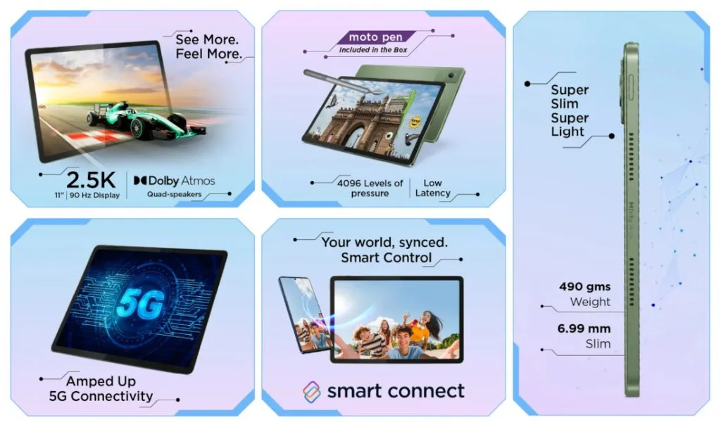 Moto Pad 60 Neo India Launch: September 12th Release with Segment-First 2.5K Display 2 Moto pad 60 neo features teaser 1024x624