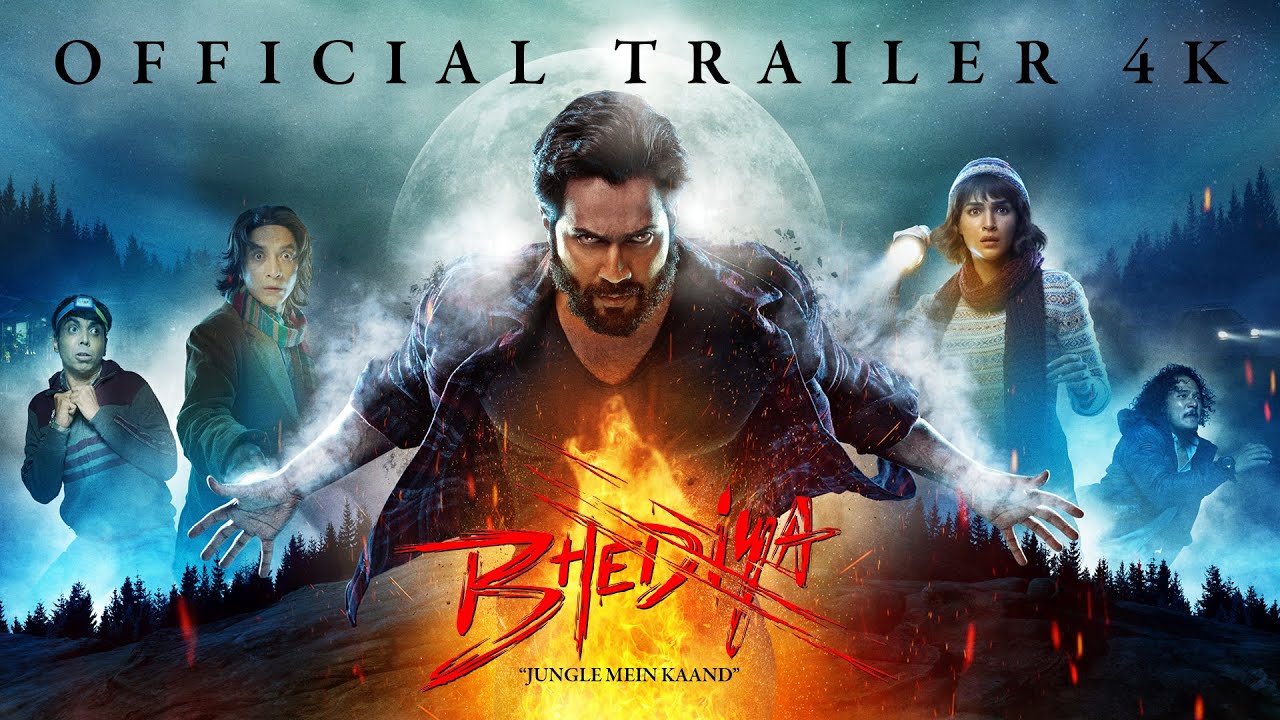 Bhediya: Official Trailer 4K | Varun Dhawan | Kriti Sanon | Dinesh Vijan | Amar Kaushik | 25th Nov