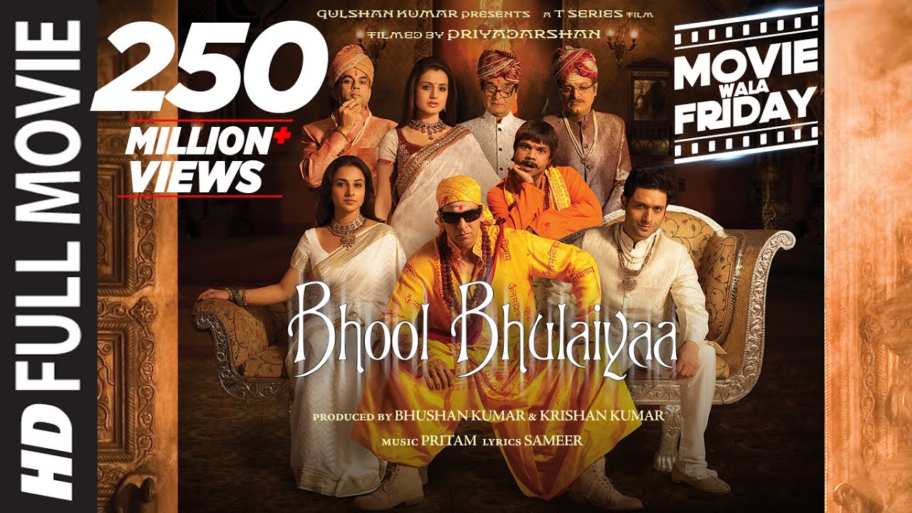 Bhool Bhulaiyaa (Full Movie) Akshay Kumar, Vidya Balan, Shiney A, Paresh R, Priyadarshan | Bhushan K