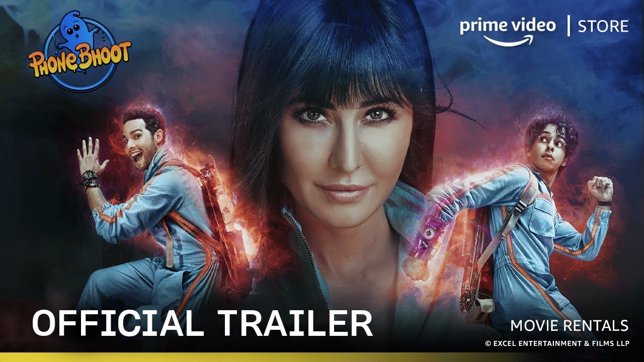 Phone Bhoot - Official Trailer | Rent Now On Prime Video Store | Katrina Kaif, Ishaan, Siddhant