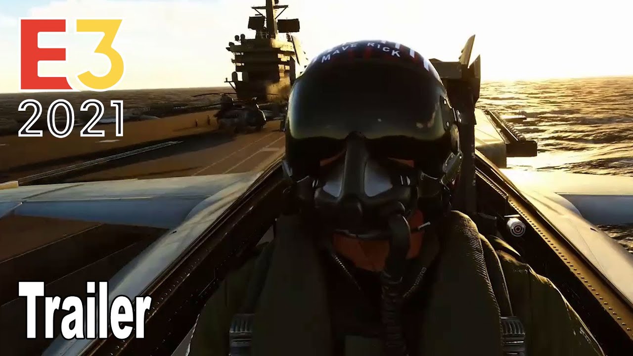 Flight Simulator Top Gun Maverick - Reveal Trailer E3 2021 [HD 1080P]