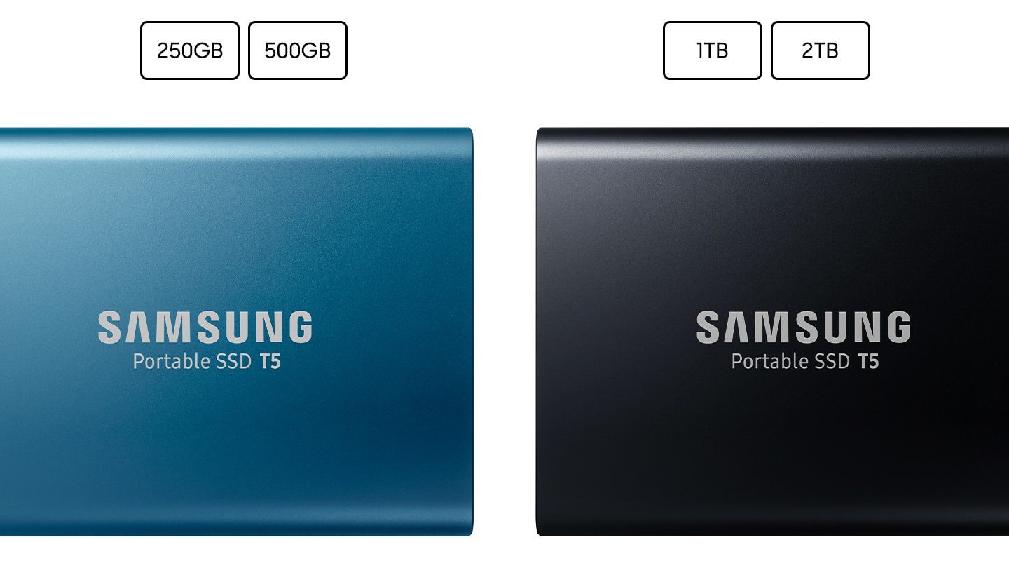 tHE TWO VERSIONS OF SAMSUNG SSD T5