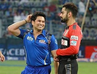 His idol Tendulkar