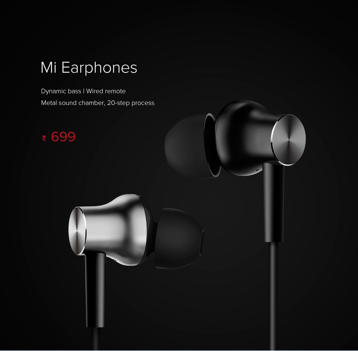 Xiaomi Launches Mi Earphones starting only at Rs.399
