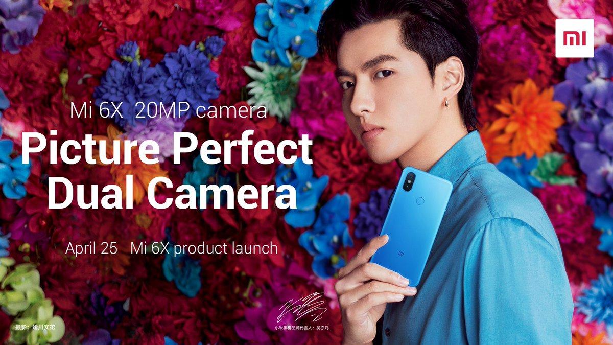Mi 6X or the Mi A2 with 20MP Camera out on April 25 Mi 6X or the Mi A2 with 20MP Camera out on April 25