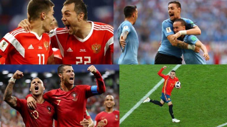 Round of 16: Spain Takes Hosts & Uruguay Faces Portugal
