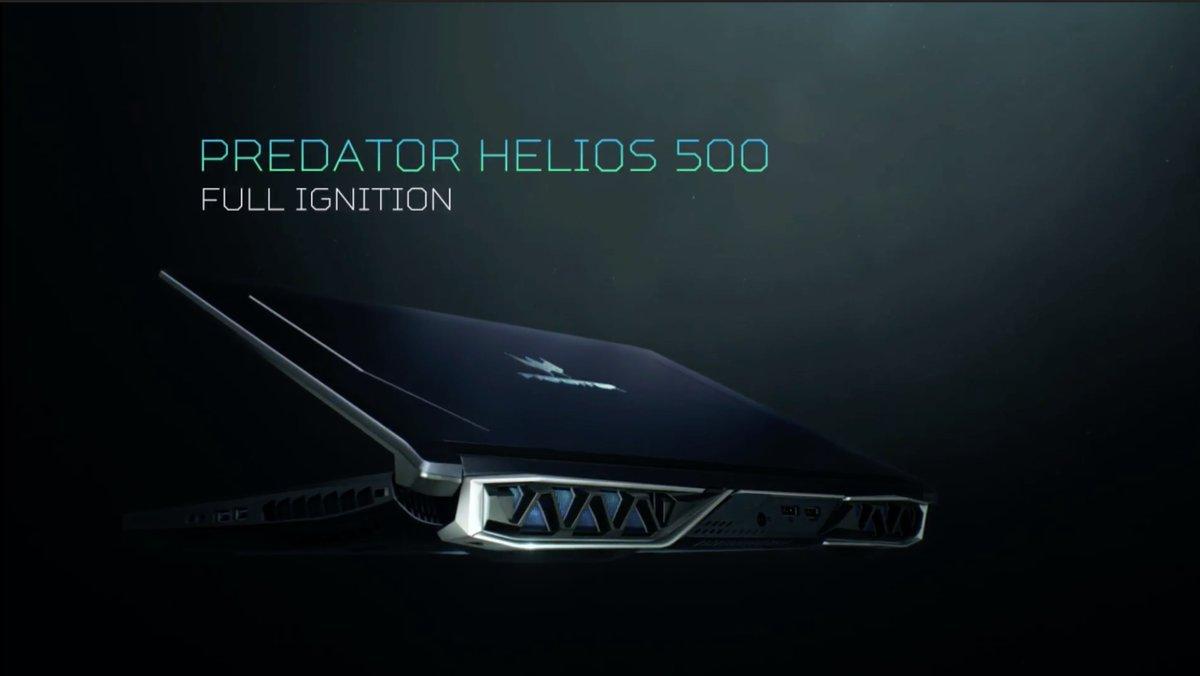 Acer Predator Helios 500 with Core i9 & Ryzen Launched