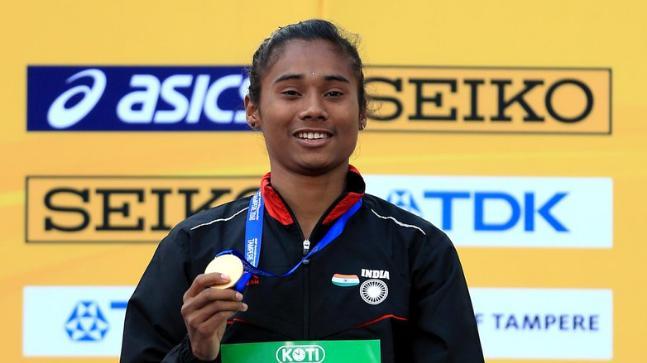 Hima Das won gold at IAAF U-20 World Championship