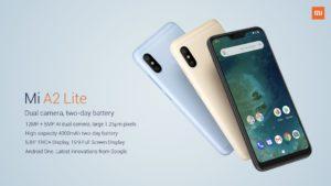 Xiaomi Mi A2 and A2 Lite Launched With Base Variant At 179€
