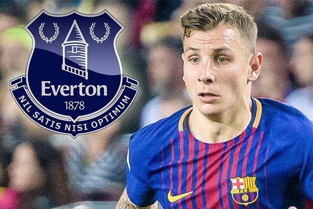 Everton is close on signing the Barcelona defender Lucas Digne