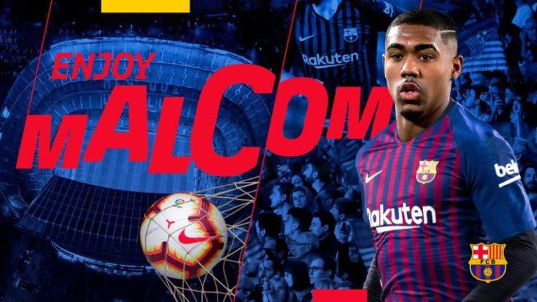 Barcelona signs Bordeaux’s Brazilian winger Malcom under Roma’s nose