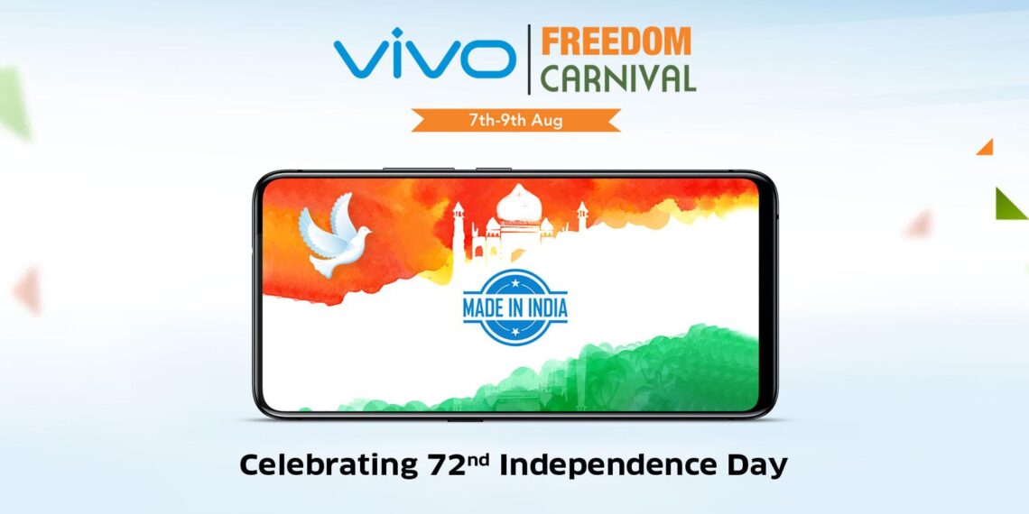 Vivo Flagship Smartphones At Rs.1,947 In Vivo Freedom Carnival Flash Sale