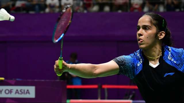 722800 saina nehwal afp Saina Nehwal wins bronze and becomes first female shuttler from India to bag medal at Asian Games in individual event