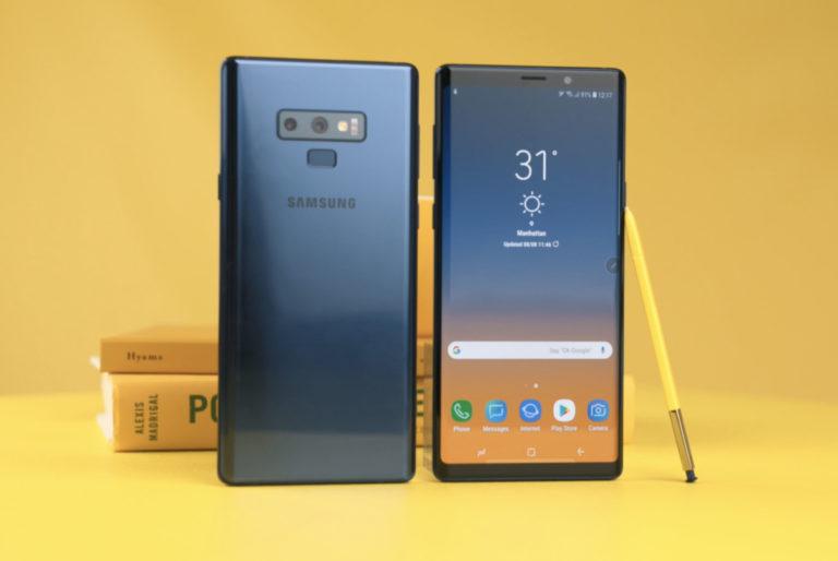 The Samsung Galaxy Note 9 with Snapdragon 845 is here