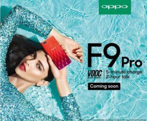 Oppo F9 Pro : Specifications And Overview Before Launch