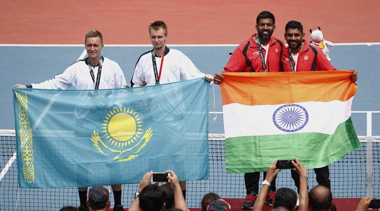 bopanna divij medals tally 759 Rohan Bopanna and Divij Sharan win gold for India in men doubles tennis at the Asian Games