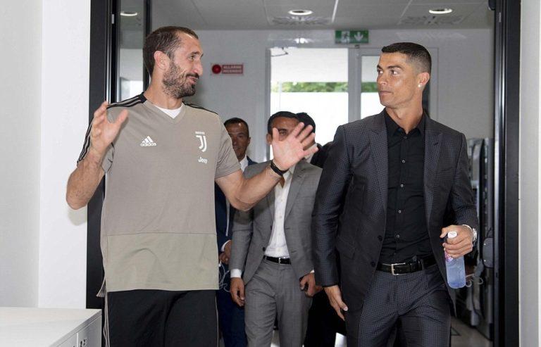 Chiellini is happy with Ronaldo’s move to Juventus
