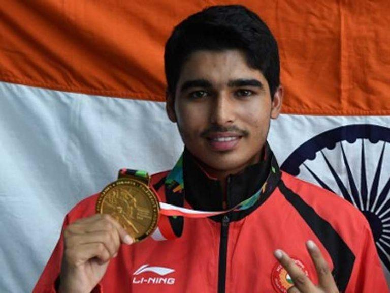 Saurabh Chaudhary, age 16, wins gold in 10m air pistol at the Asian Games 2018