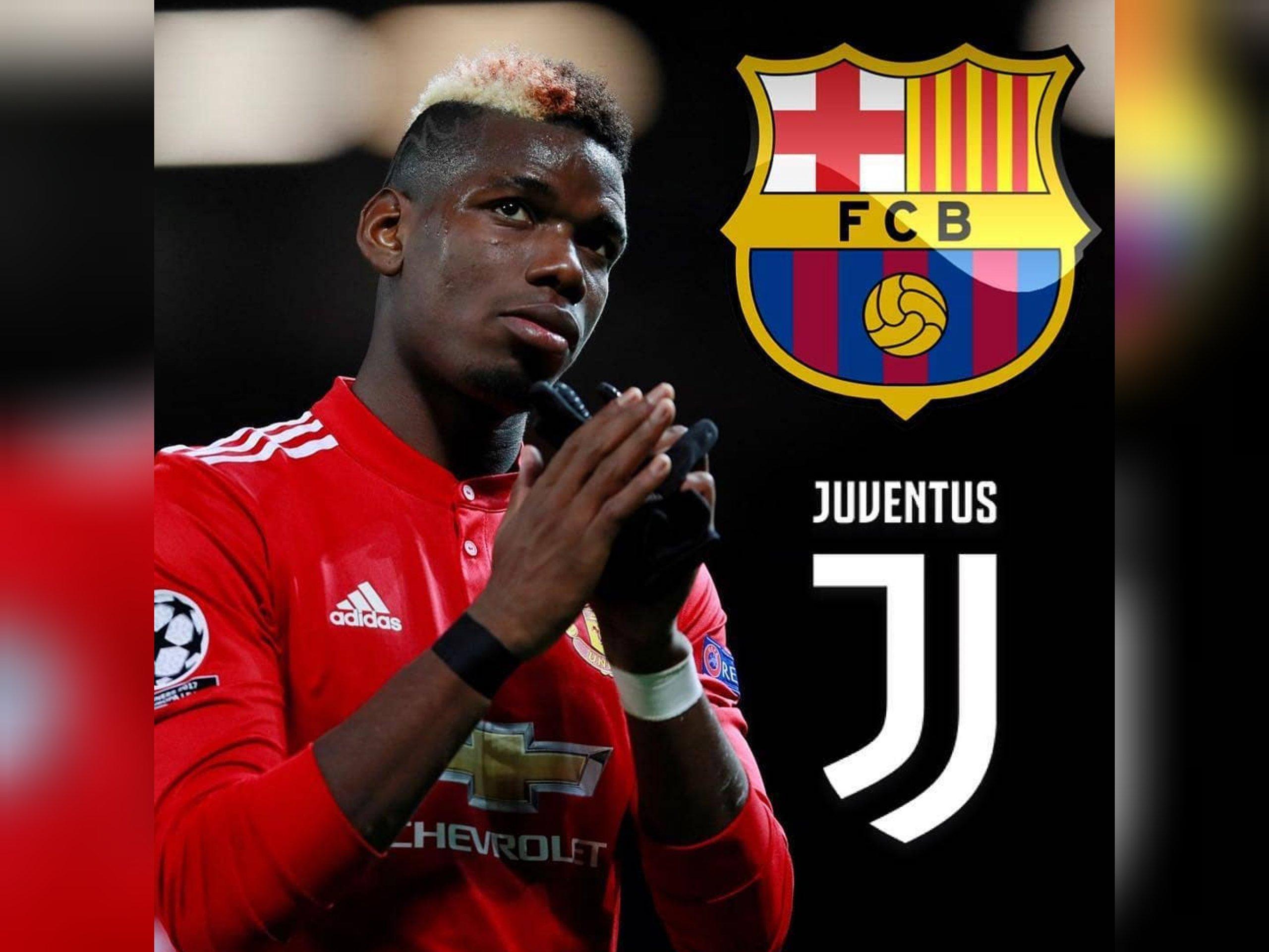 Barca is keen to sign Paul Pogba for a transfer of £100M