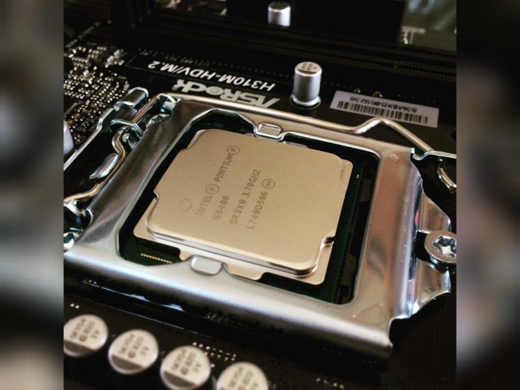 Intel Pentium Gold G5400 processor makes its way to India