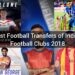 Best Football transfers of Indian Football Clubs 2018