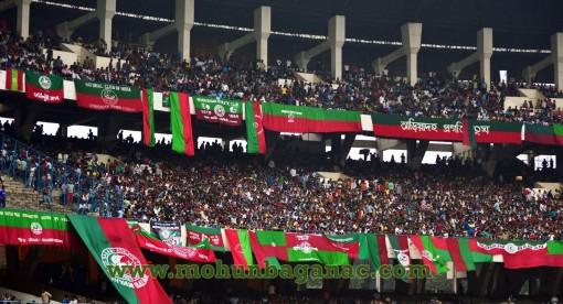 mohun bagan crowd Mohun Bagan thrashed West Bengal Police 5-0 and are on top of the table with 13 points