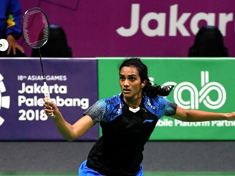 uis5mt58 pv sindhu PV Sindhu becomes the first Indian shuttler to reach the badminton final at the Asian Games
