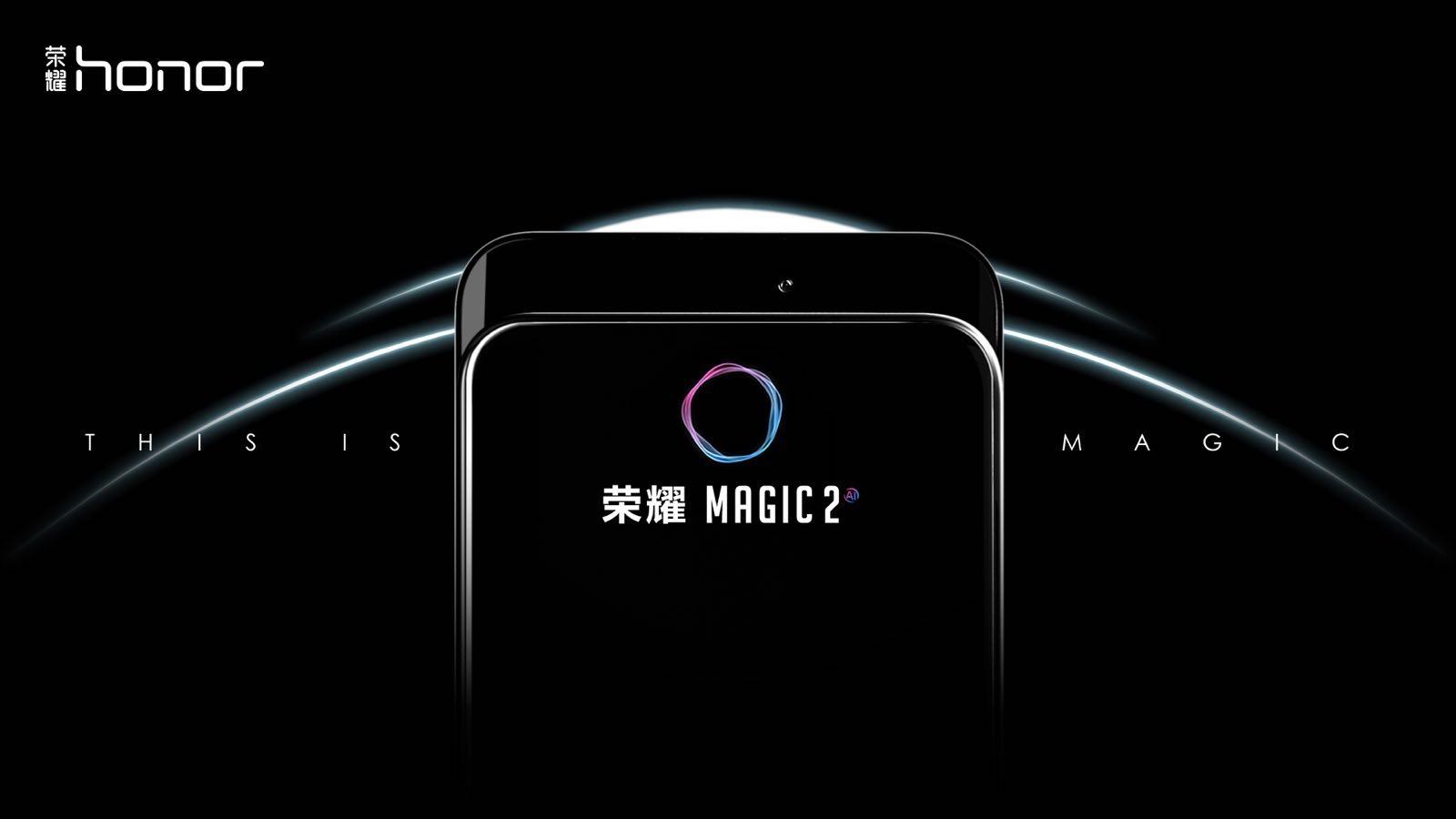 Honor Magic 2 with the upcoming Kirin 980 announced in IFA Berlin.