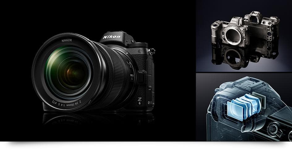 Nikon Z6 and Z7 Full-Frame Mirrorless cameras launched