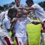 Mohun Bagan put five goals past FCI and Dicka scores seasons 1st hattrick