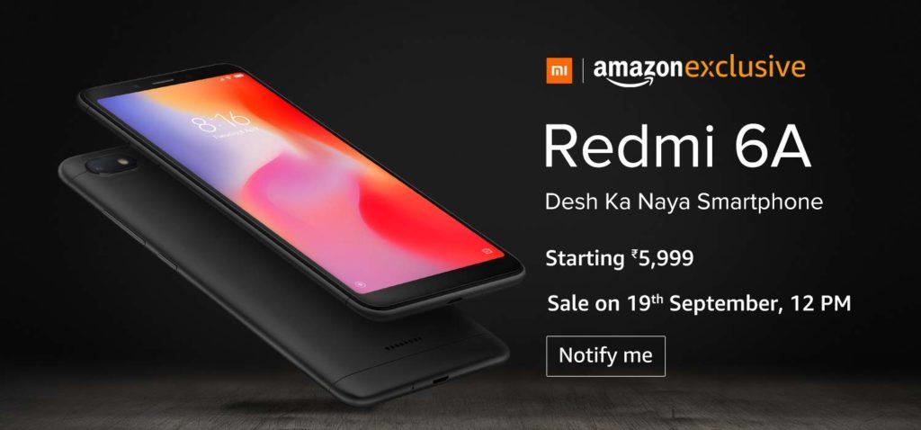 The best smartphones at Rs.6,000 in India 2018
