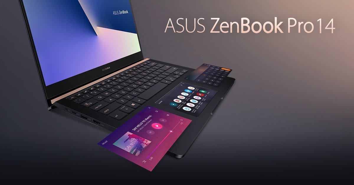 ASUS Zenbook Pro 14 with Intel Core i7-8565U is here