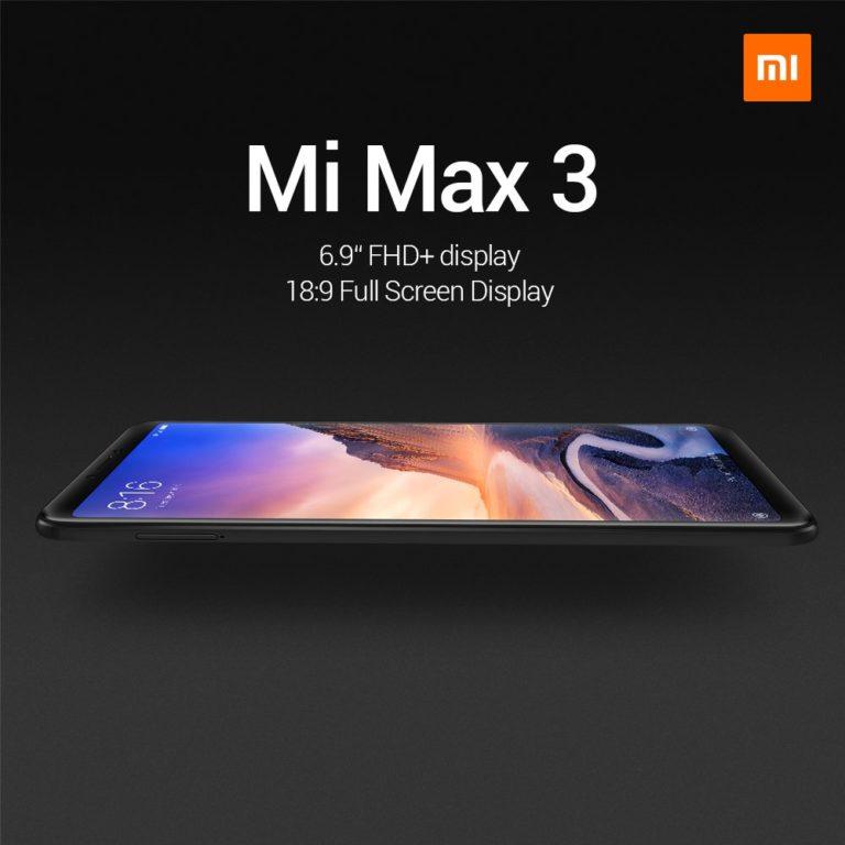 Xiaomi’s Mi Max 3 to launch in India very soon