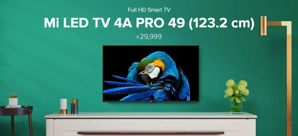 The 3 new Android TVs - Mi TV 4 Pro, 4A Pro and 4C Pro have a starting price tag of Rs.14,999