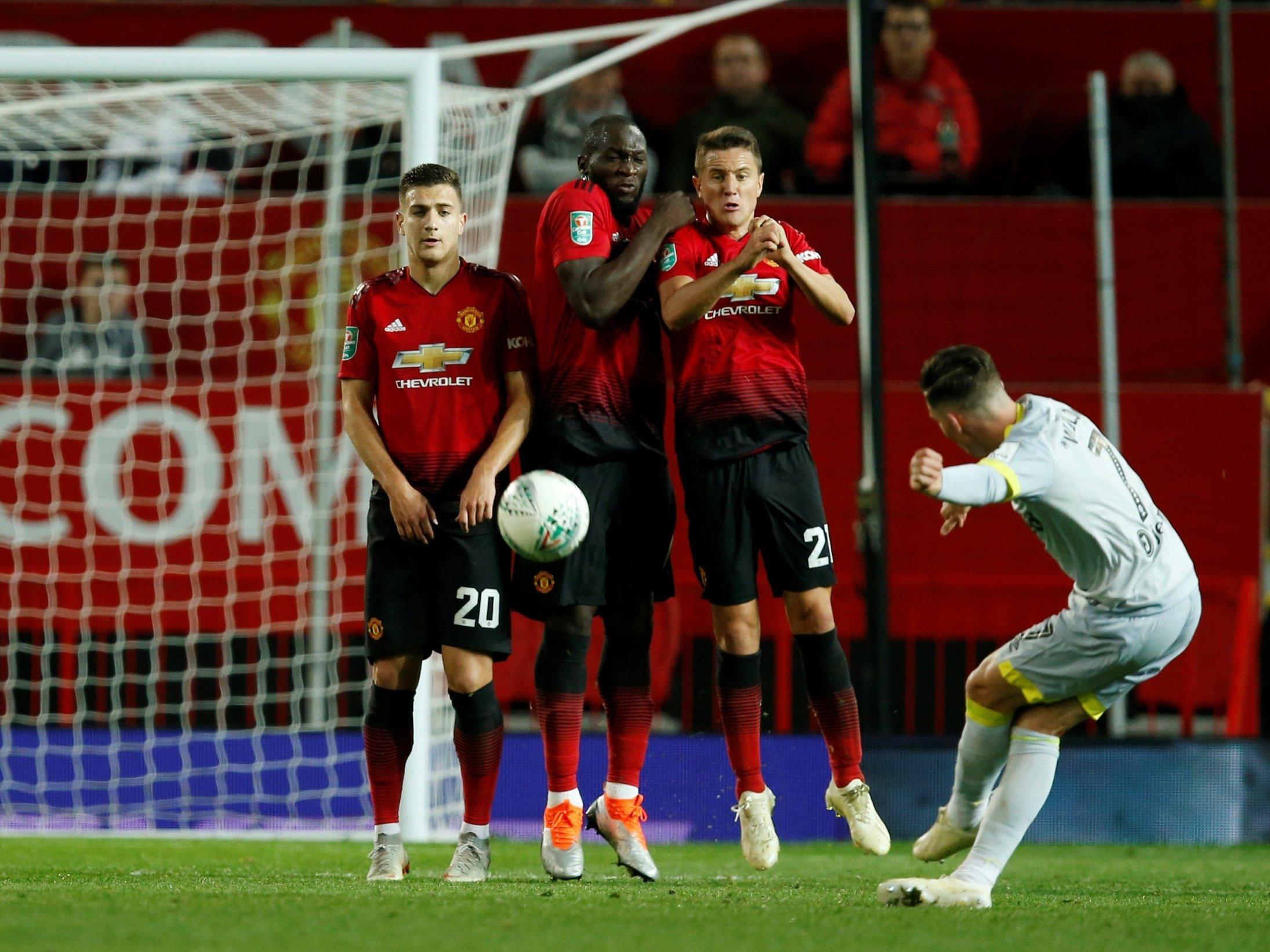 Harry Wilson scores a brilliant free kick Derby County knocked Manchester United out of the EFL Cup on penalties