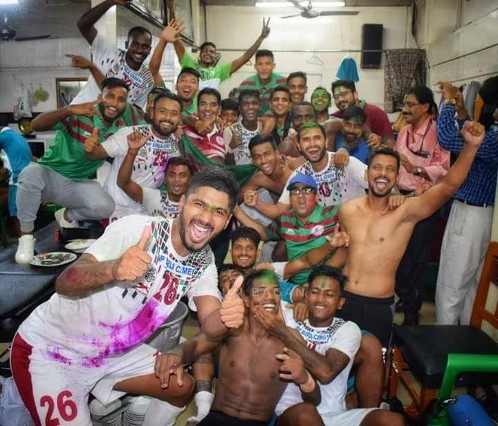 Mohun Bagan remained unbeaten in this season of their CFL triumph