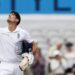 Britain Cricket - England v Pakistan - Second Test - Emirates Old Trafford - 22/7/16 England's Alastair Cook celebrates his century Action Images via Reuters / Jason Cairnduff Livepic EDITORIAL USE ONLY.