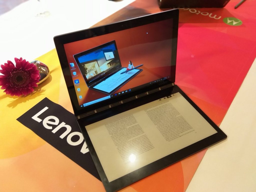 Lenovo launches the new Yoga Book C930 with E Ink