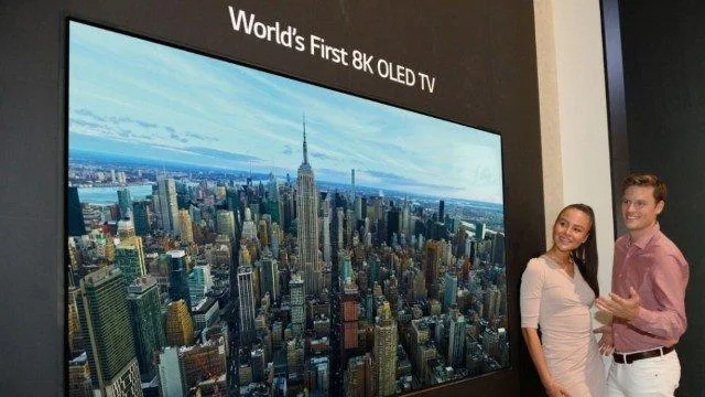 LG launches world's first 8K OLED TV at the IFA 2018