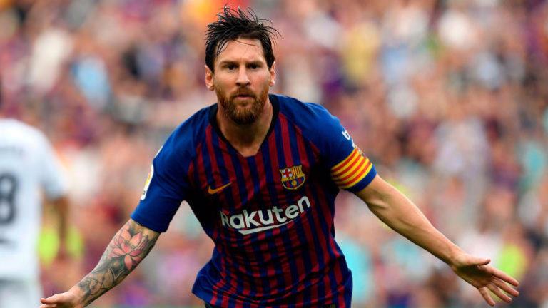 Lionel Messi broke another La Liga record in the Catalan derby