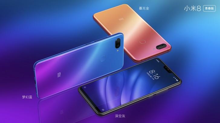 Xiaomi Mi 8 Screen Fingerprint and Youth Edition launched