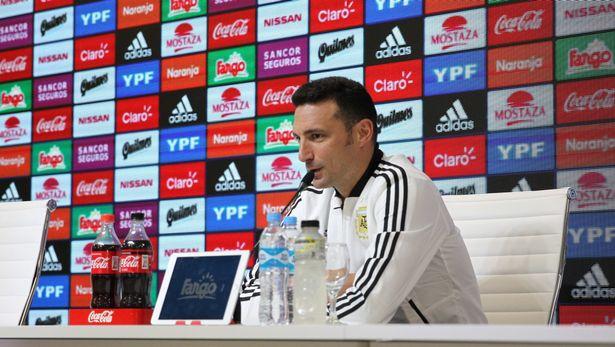 0 Argentinas National Soccer Team interim head coach addresses a press conference Buenos Aires 28 Lionel Messi's Argentina career remains in doubt, while Maradona wants him to retire