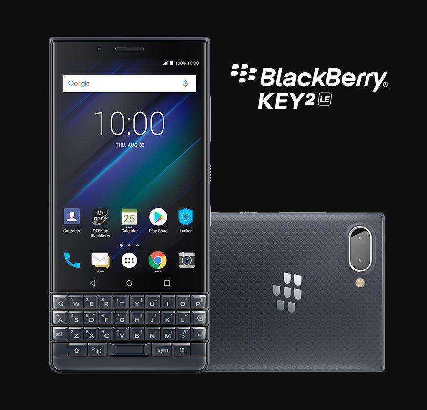 BlackBerry KEY2 LE with QWERTY Keypad lands to India
