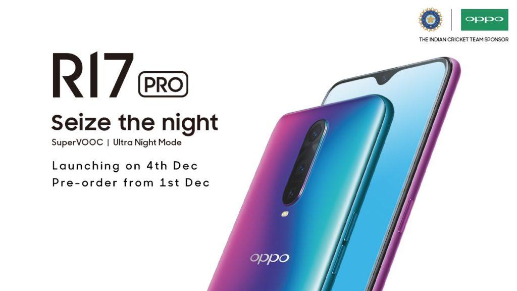 Dsm wg5UUAAQhpu OPPO R17 Pro with Snapdragon 710 will be launched in India on December 4th